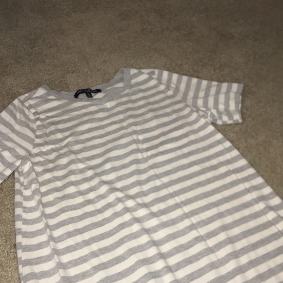 Striped T-shirt Dress with Pocket - Picture 5 of 6